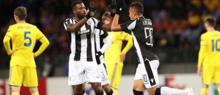 Europa League - PAOK Salonic, victorie la scor; Sevilla, învinsă în Rusia